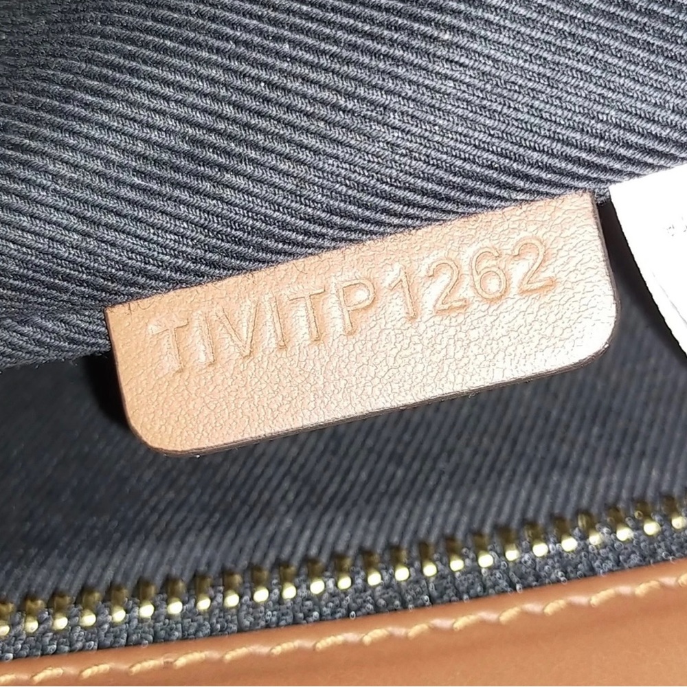 Burberry TB Monogram Laptop Business Briefcase Bag - Picture 8 of 8
